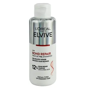 Loreal Paris New Elvive Bond Repair Shampoo with 12% Bond Repair Complex & Citric Acid for All Types of Damaged Hair 200ml